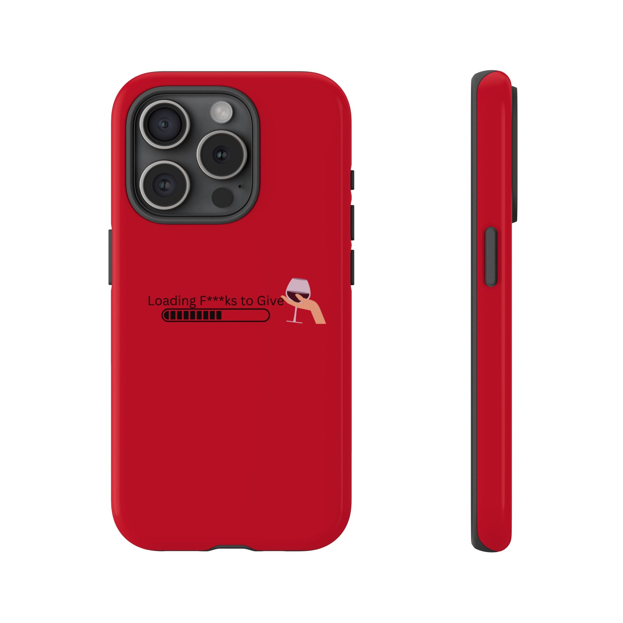 Loading F***s to Give, Tough Case | red phone case