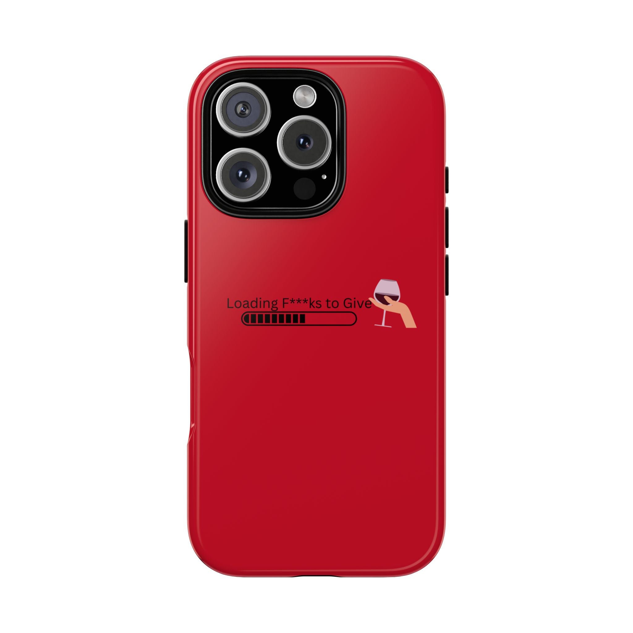Loading F***s to Give, Tough Case | red phone case