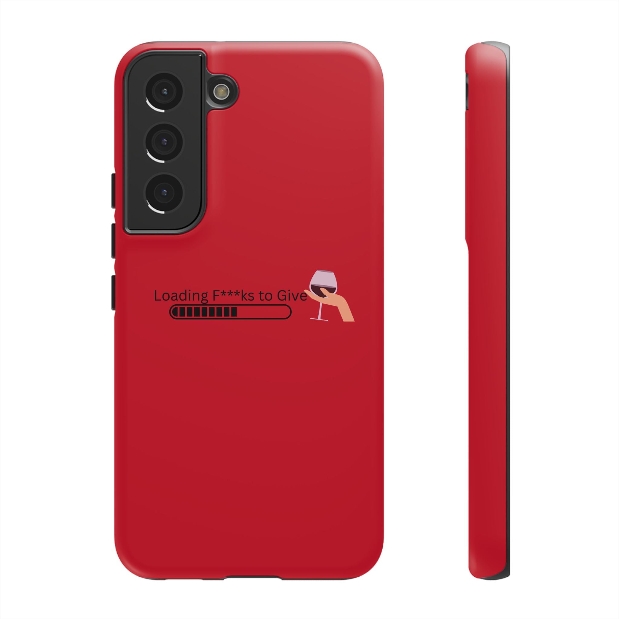Loading F***s to Give, Tough Case | red phone case