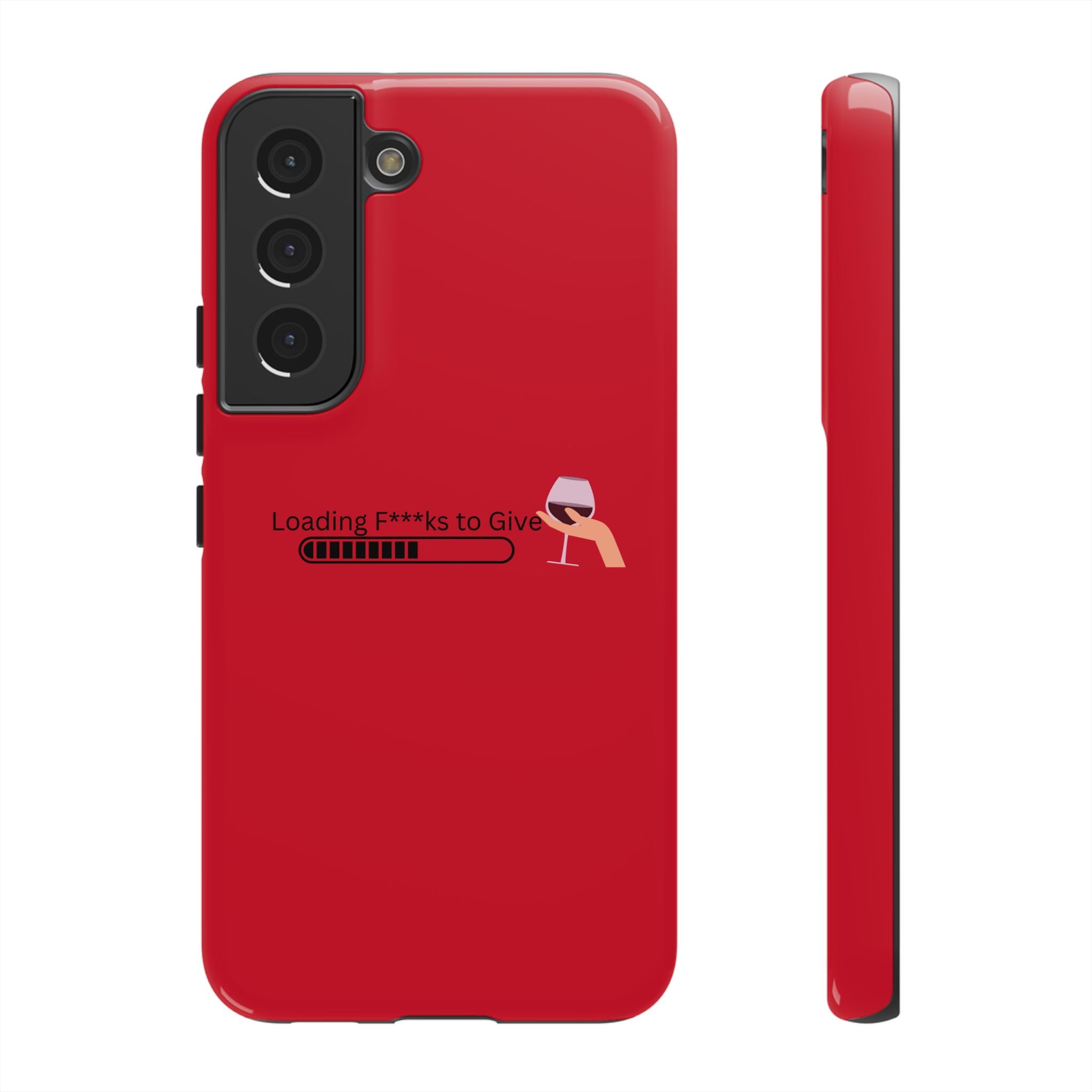 Loading F***s to Give, Tough Case | red phone case