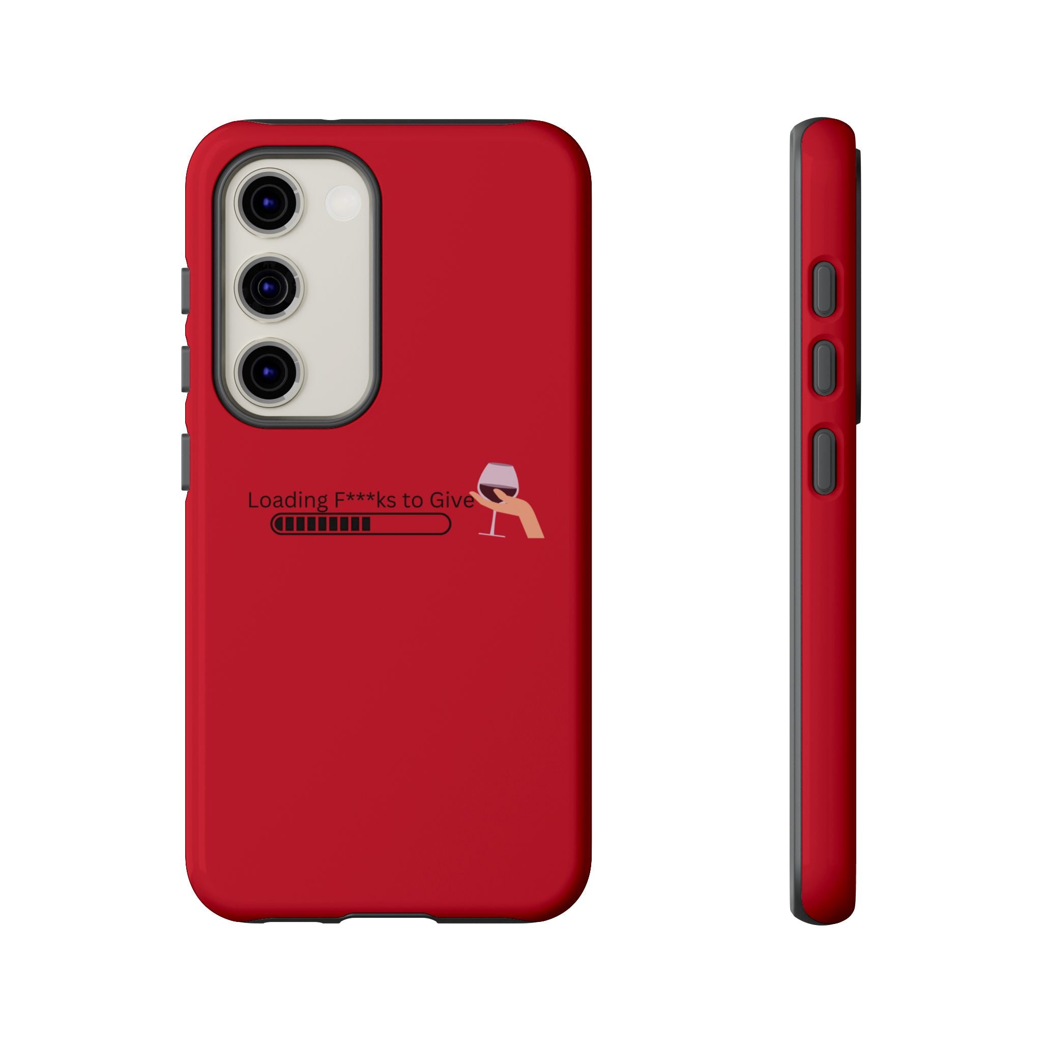 Loading F***s to Give, Tough Case | red phone case