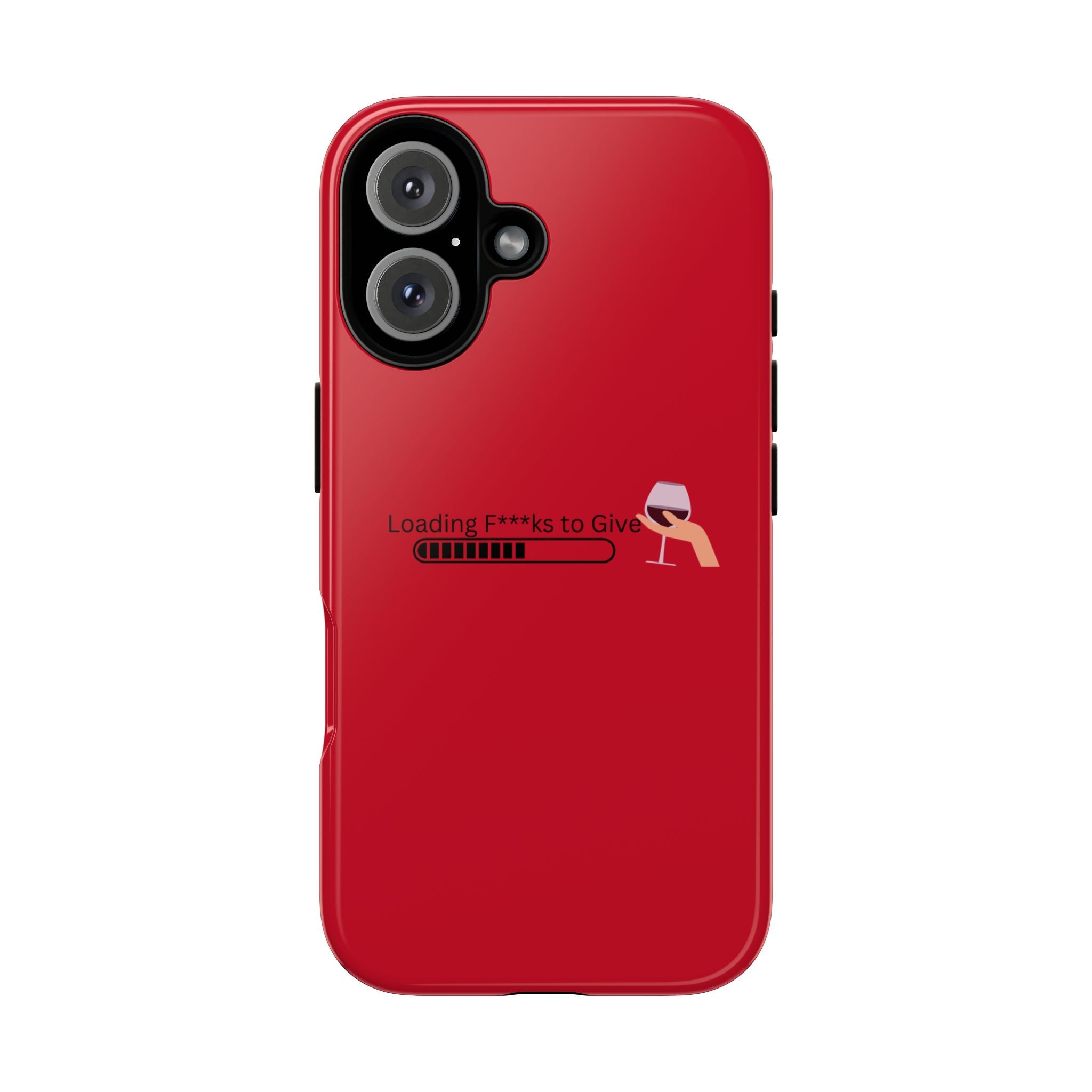 Loading F***s to Give, Tough Case | red phone case