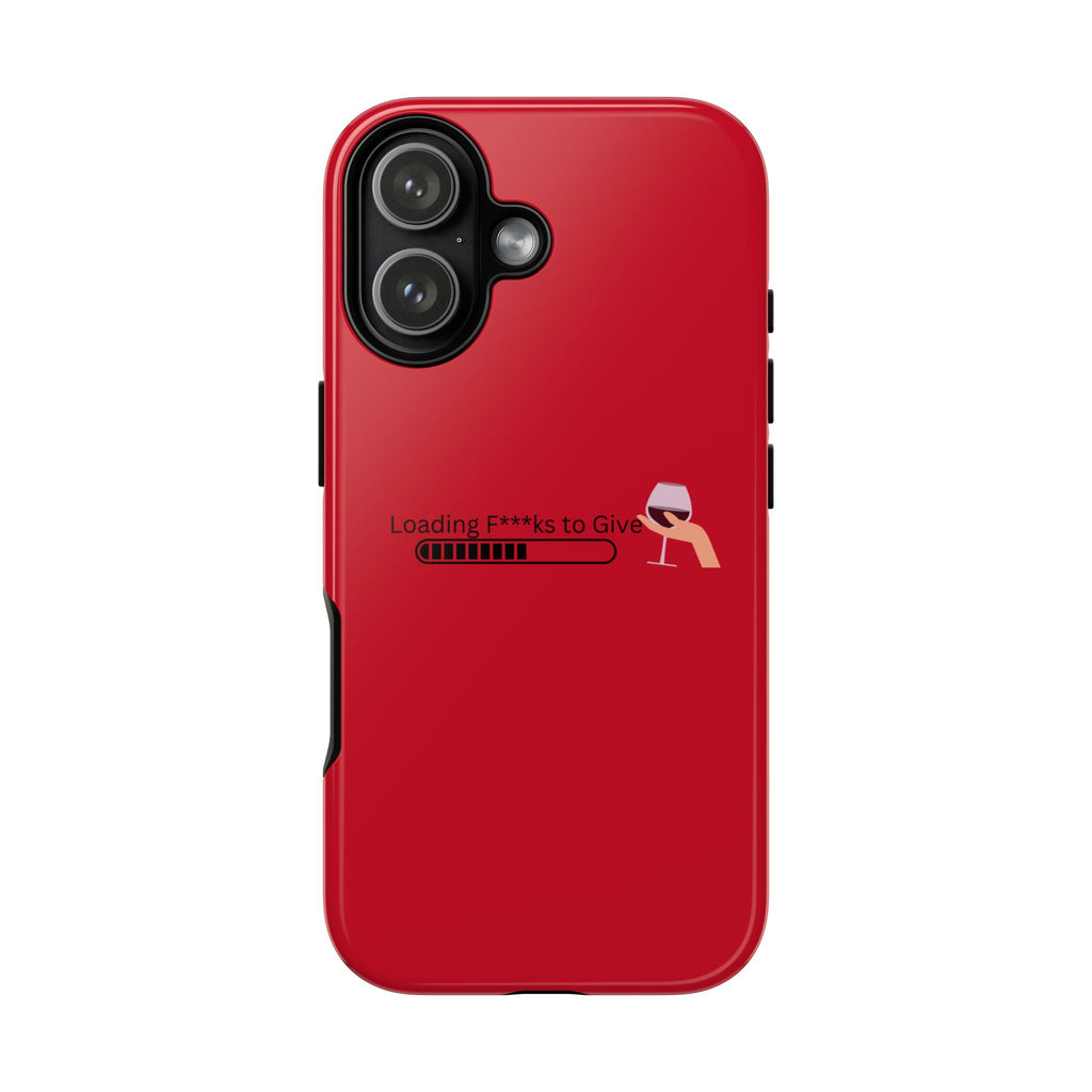 Loading F***s to Give, Tough Case | red phone case