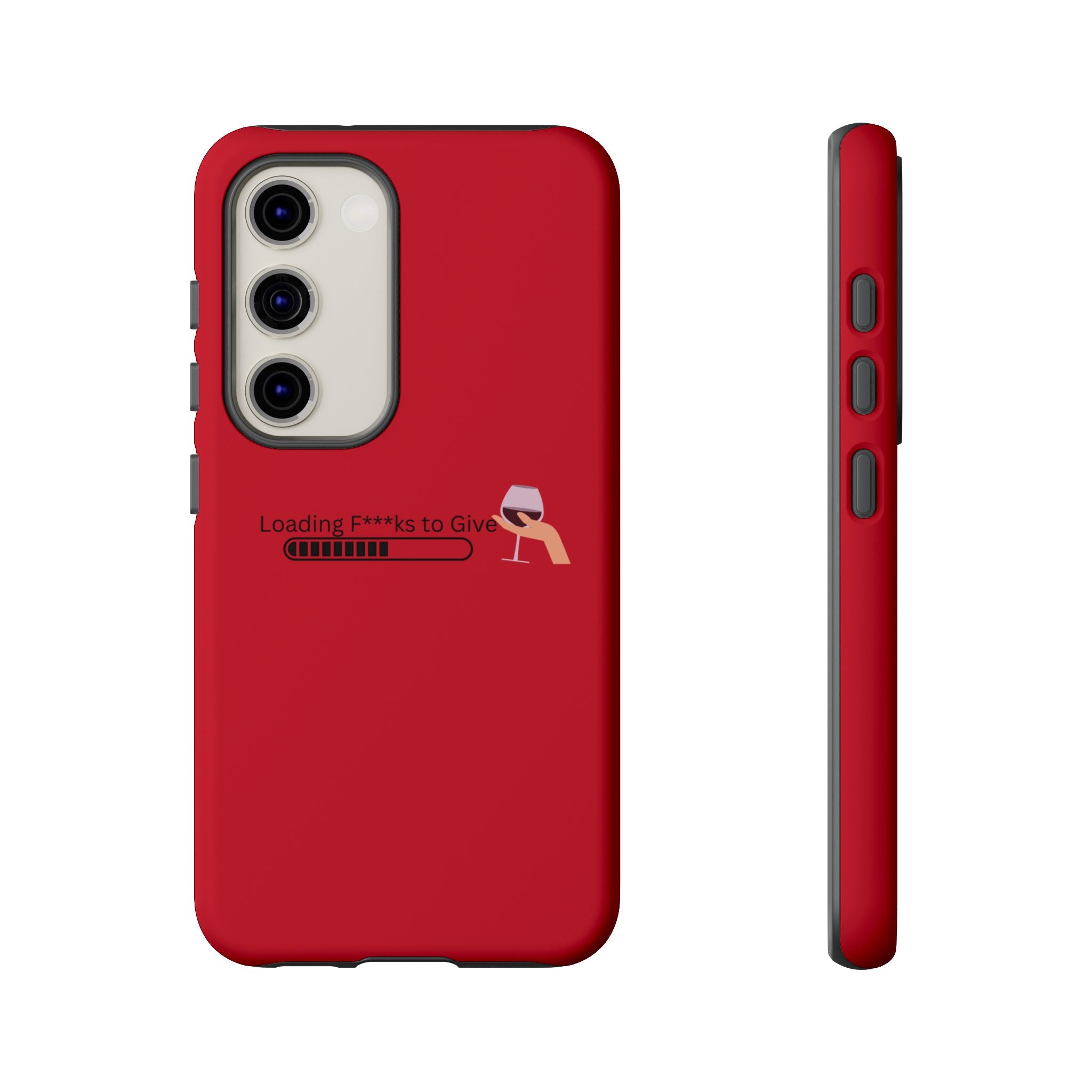 Loading F***s to Give, Tough Case | red phone case