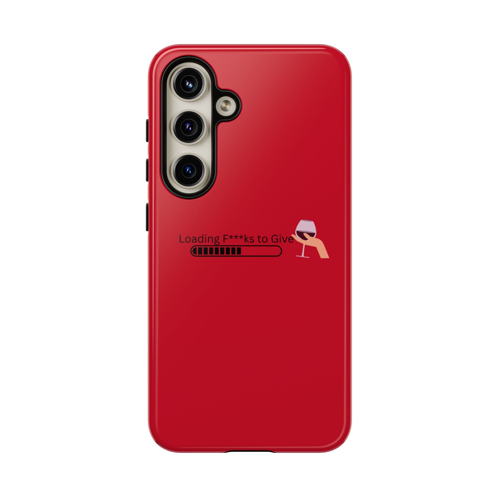 Loading F***s to Give, Tough Case | red phone case