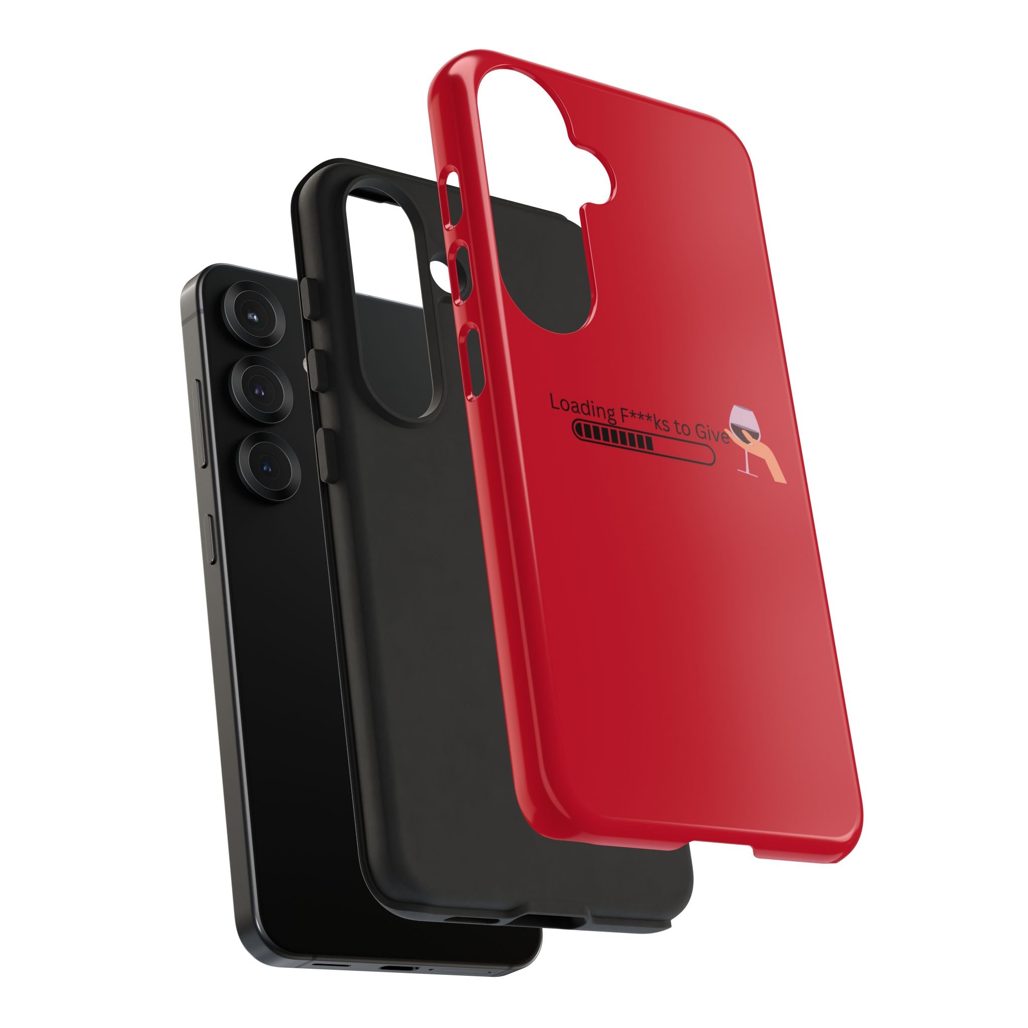 Loading F***s to Give, Tough Case | red phone case
