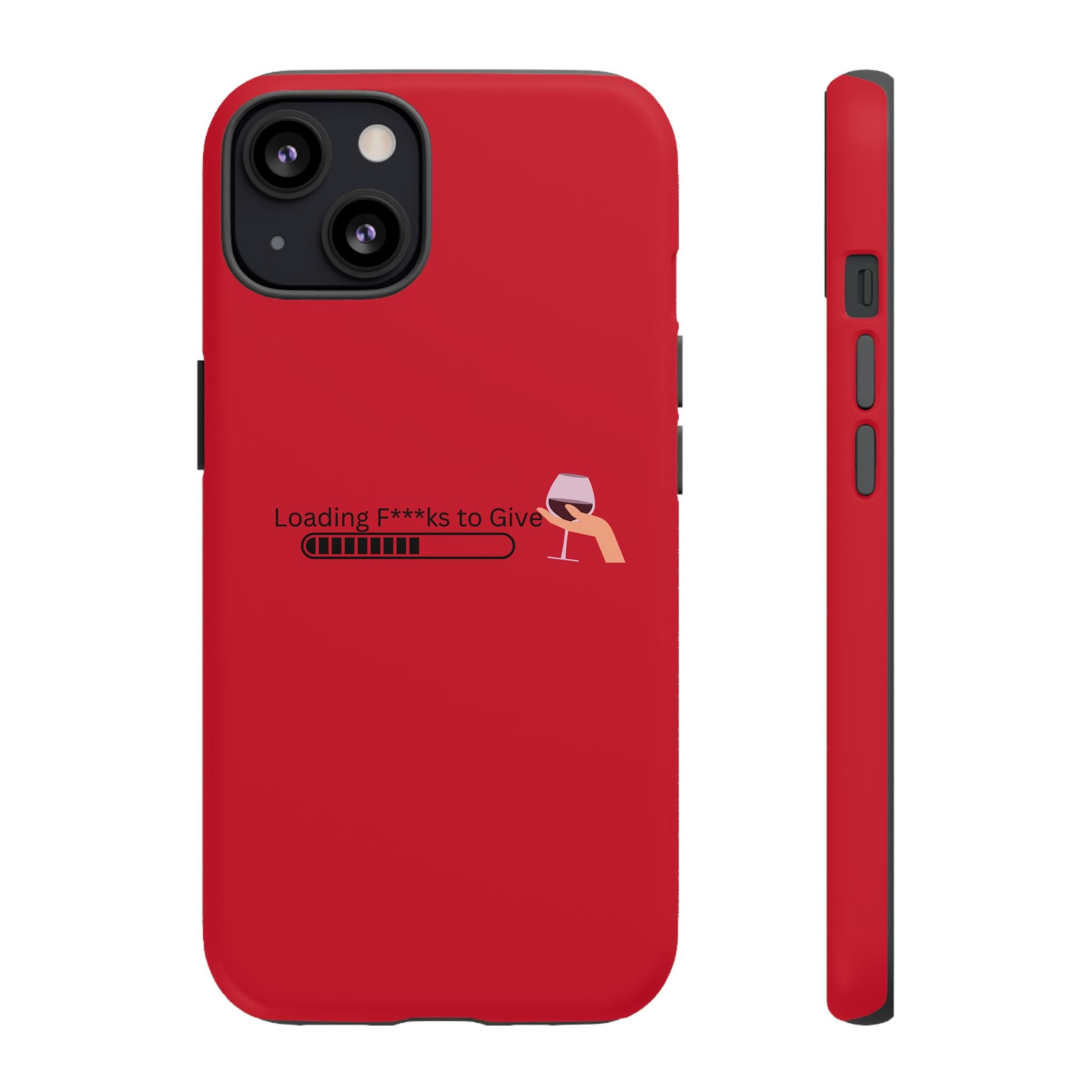 Loading F***s to Give, Tough Case | red phone case