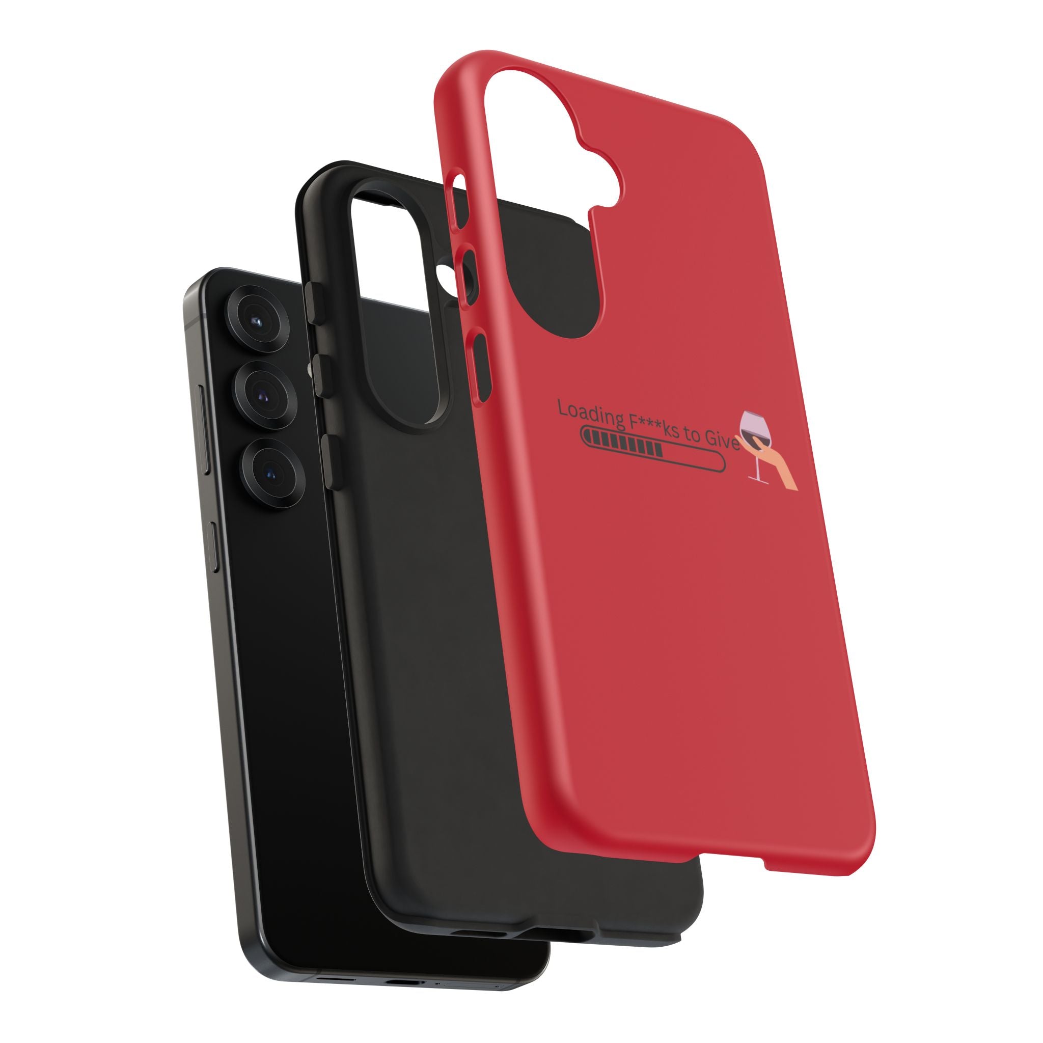 Loading F***s to Give, Tough Case | red phone case