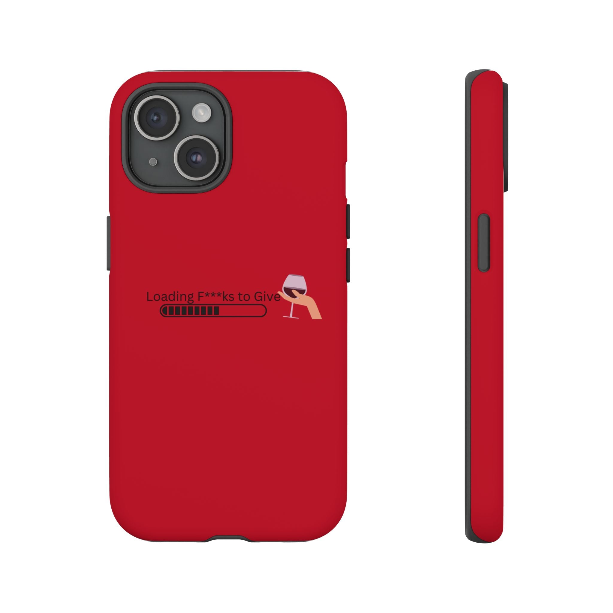 Loading F***s to Give, Tough Case | red phone case