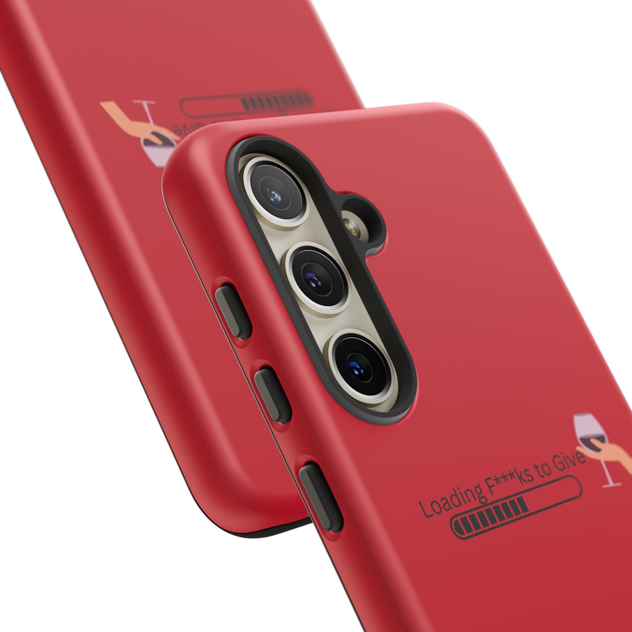 Loading F***s to Give, Tough Case | red phone case