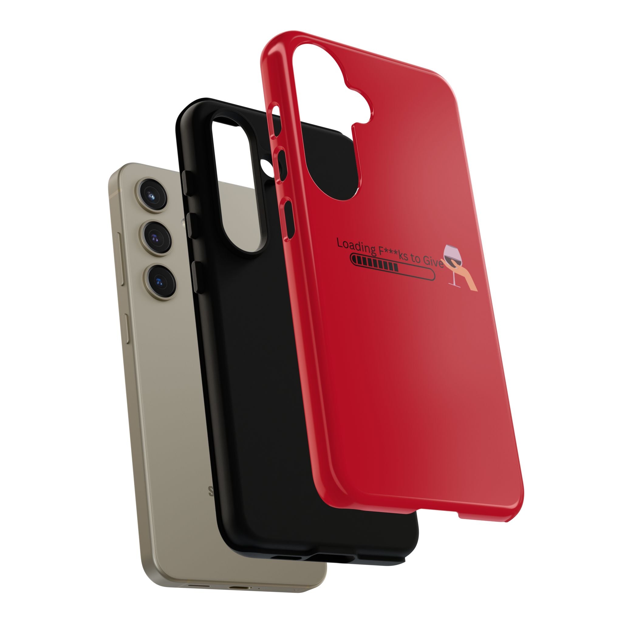 Loading F***s to Give, Tough Case | red phone case