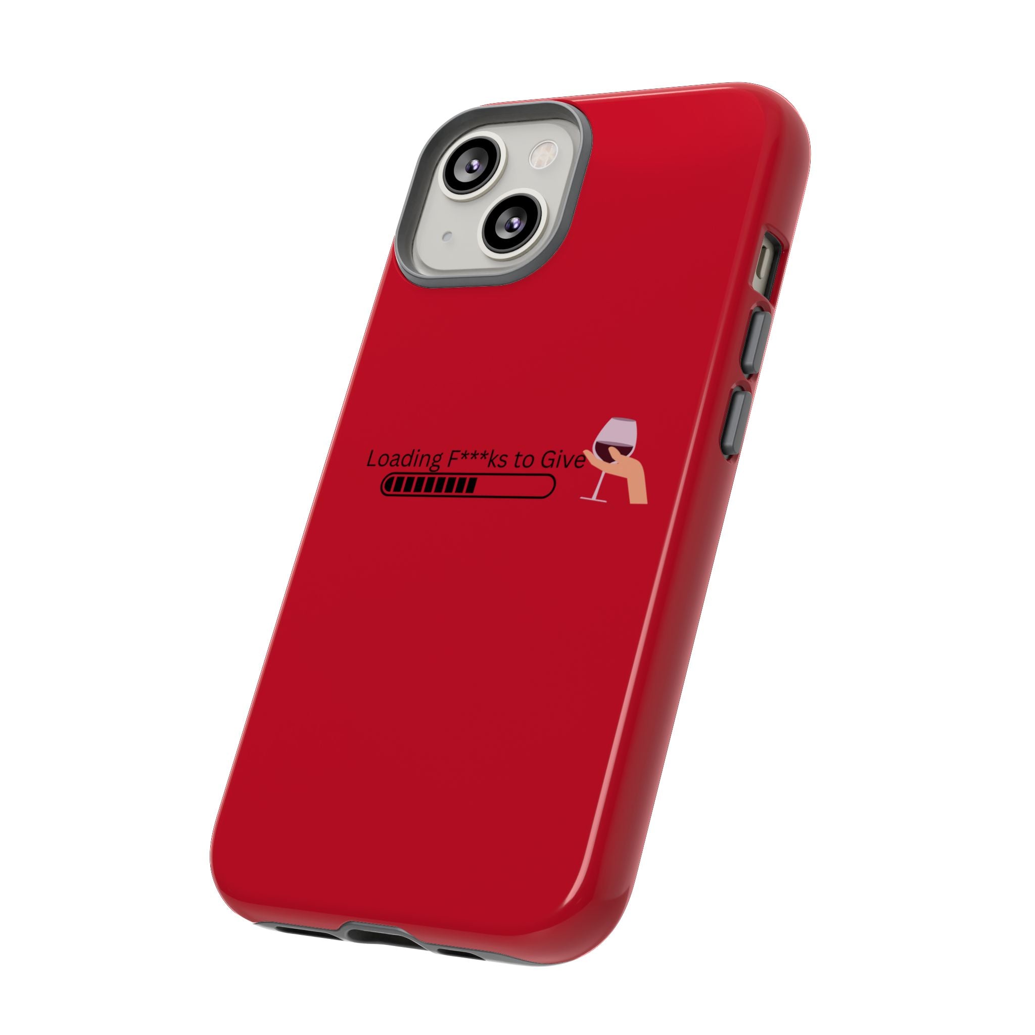Loading F***s to Give, Tough Case | red phone case
