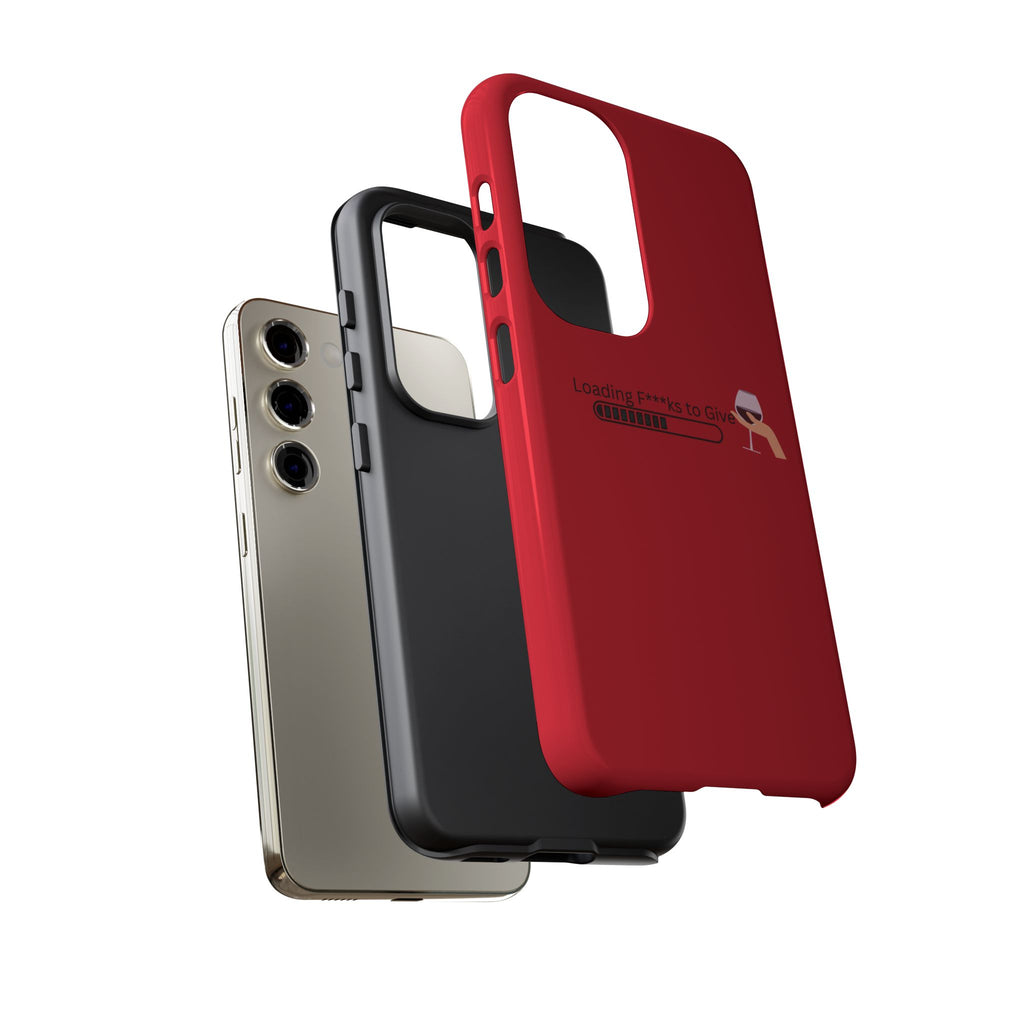 Loading F***s to Give, Tough Case | red phone case