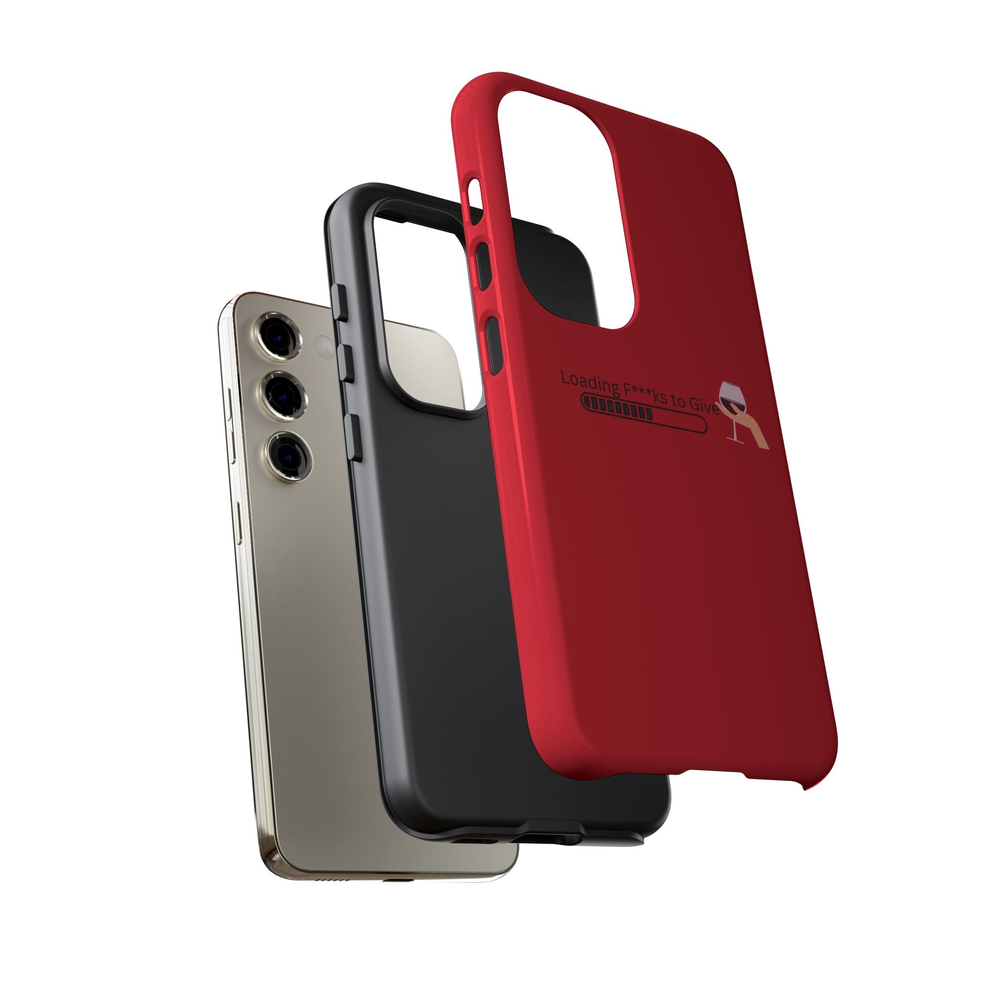 Loading F***s to Give, Tough Case | red phone case