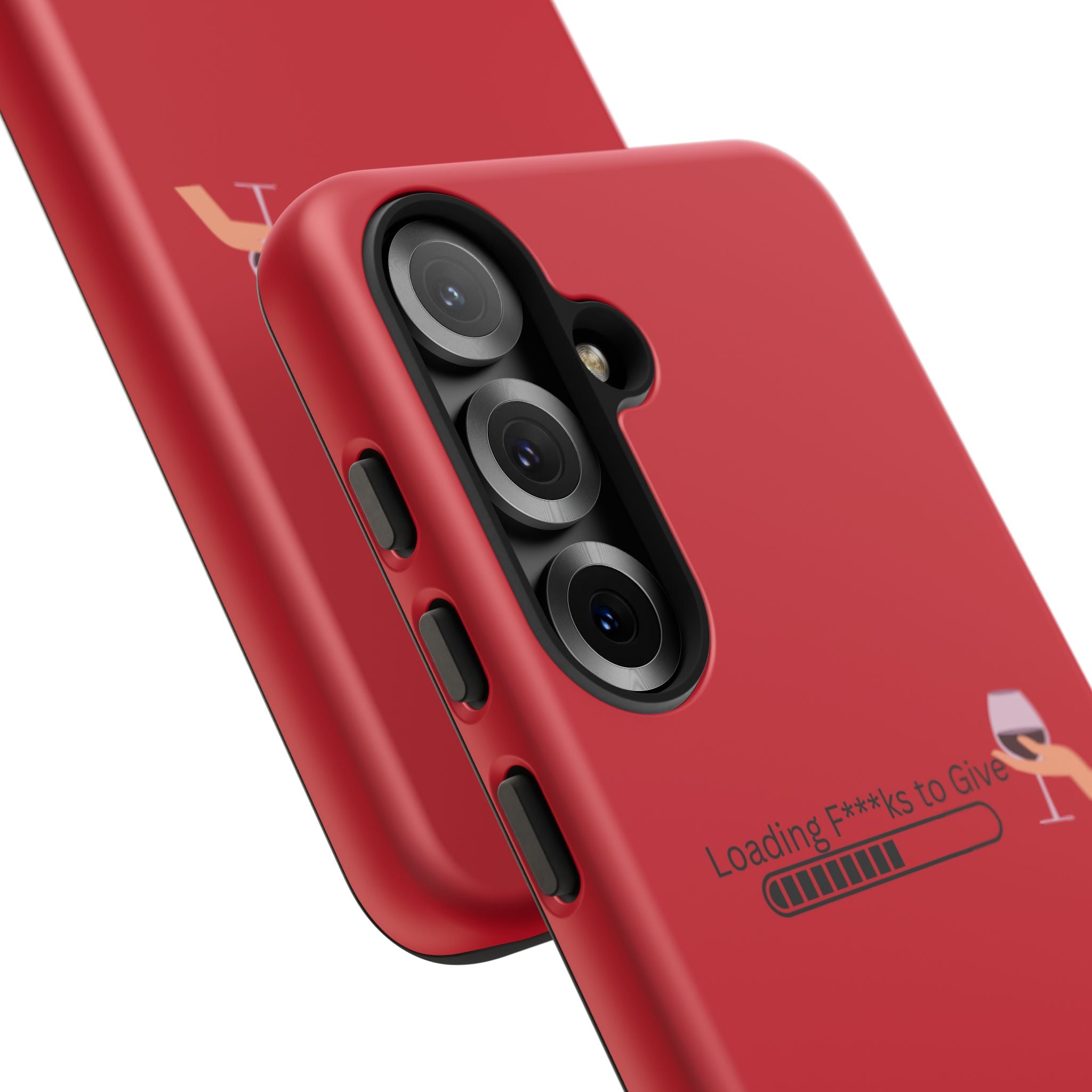 Loading F***s to Give, Tough Case | red phone case