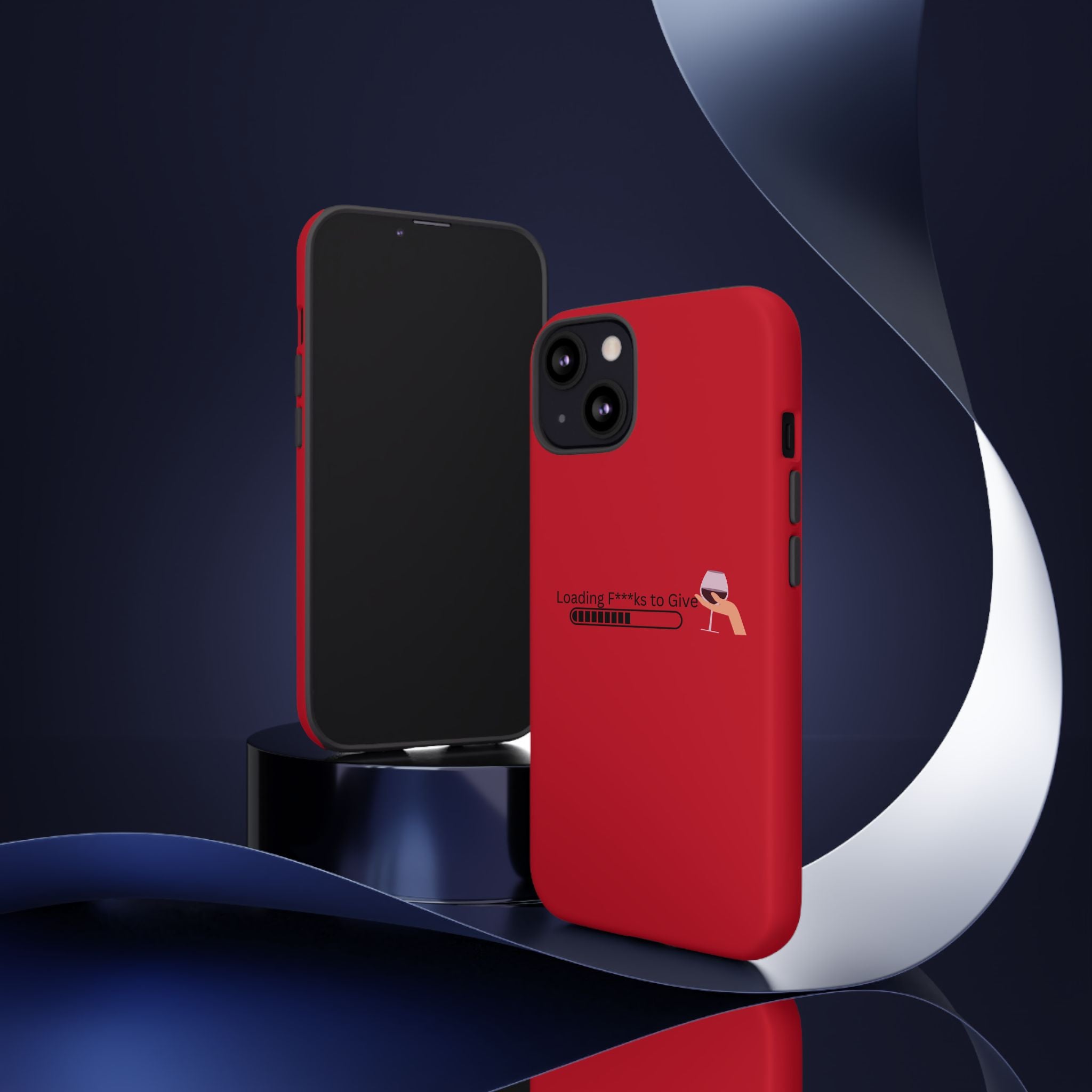 Loading F***s to Give, Tough Case | red phone case