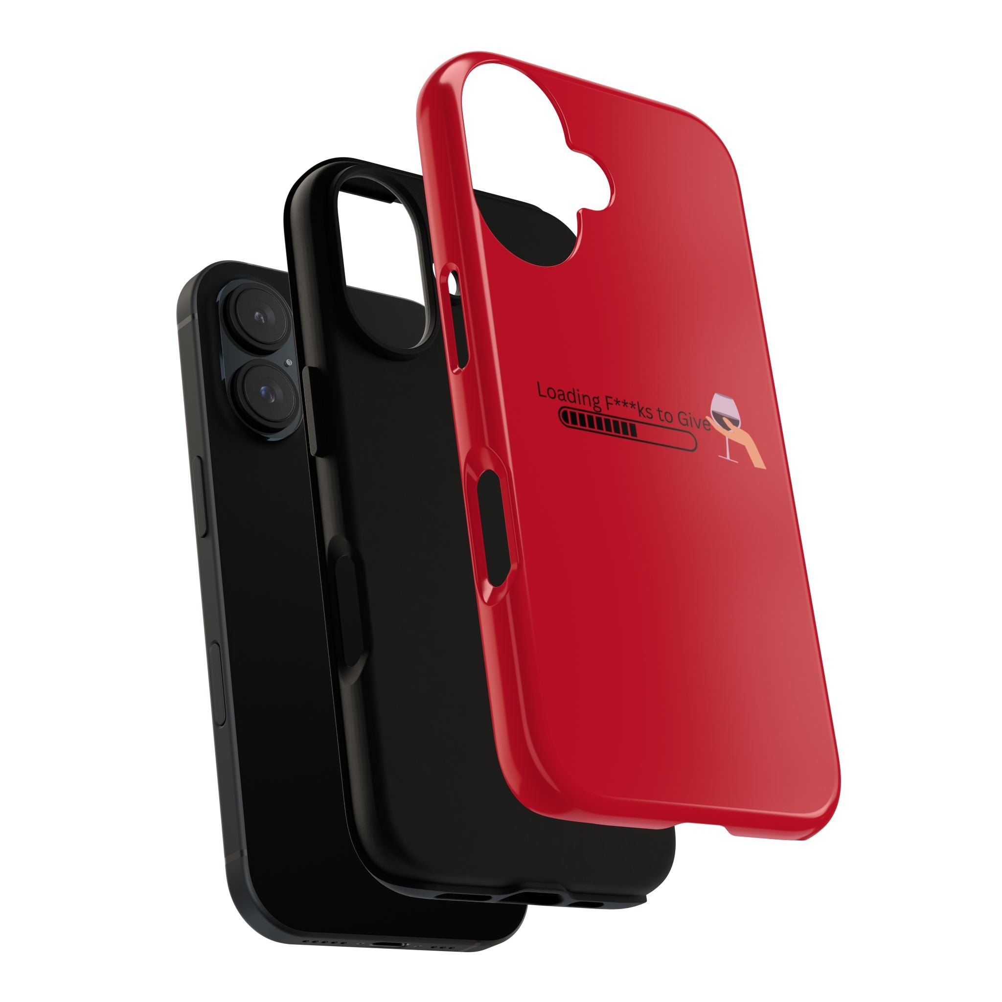 Loading F***s to Give, Tough Case | red phone case