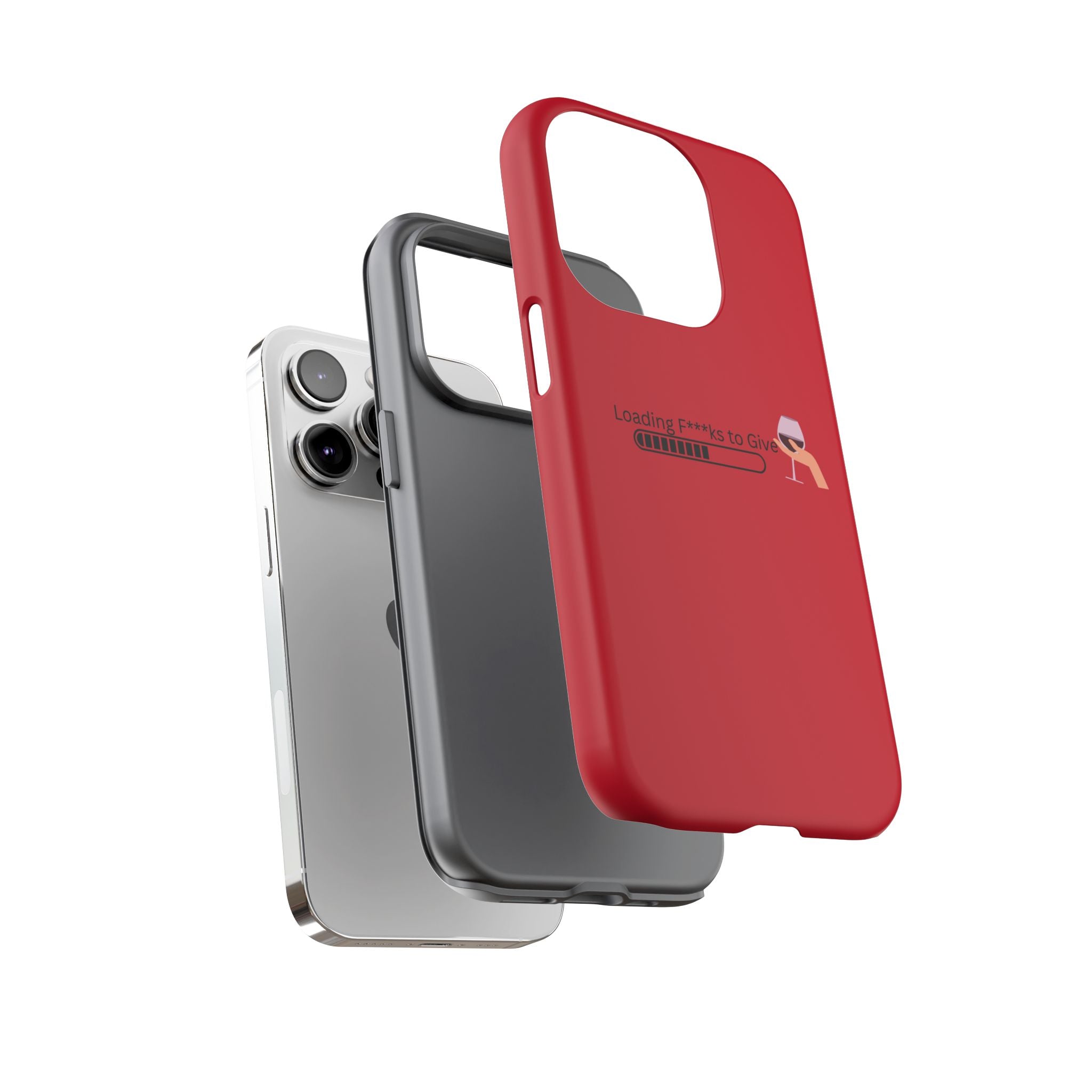 Loading F***s to Give, Tough Case | red phone case