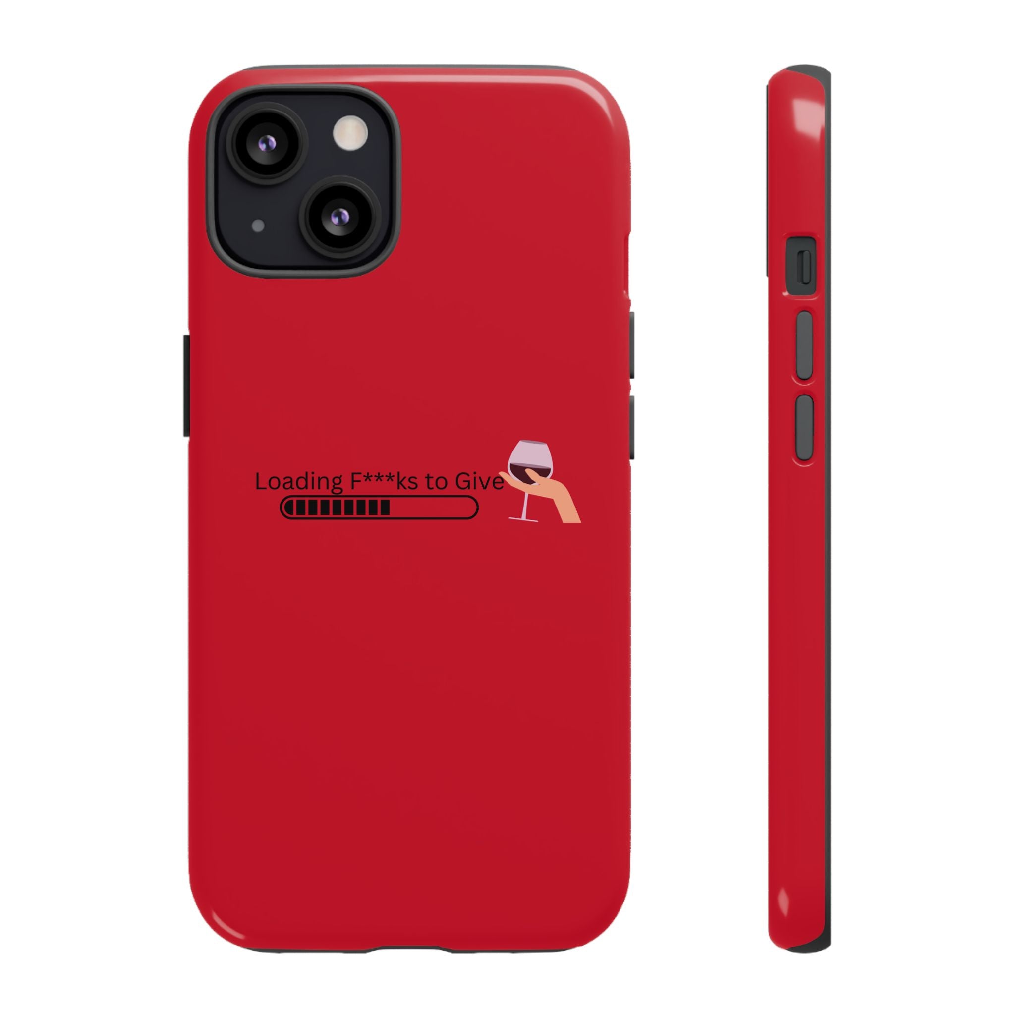 Loading F***s to Give, Tough Case | red phone case