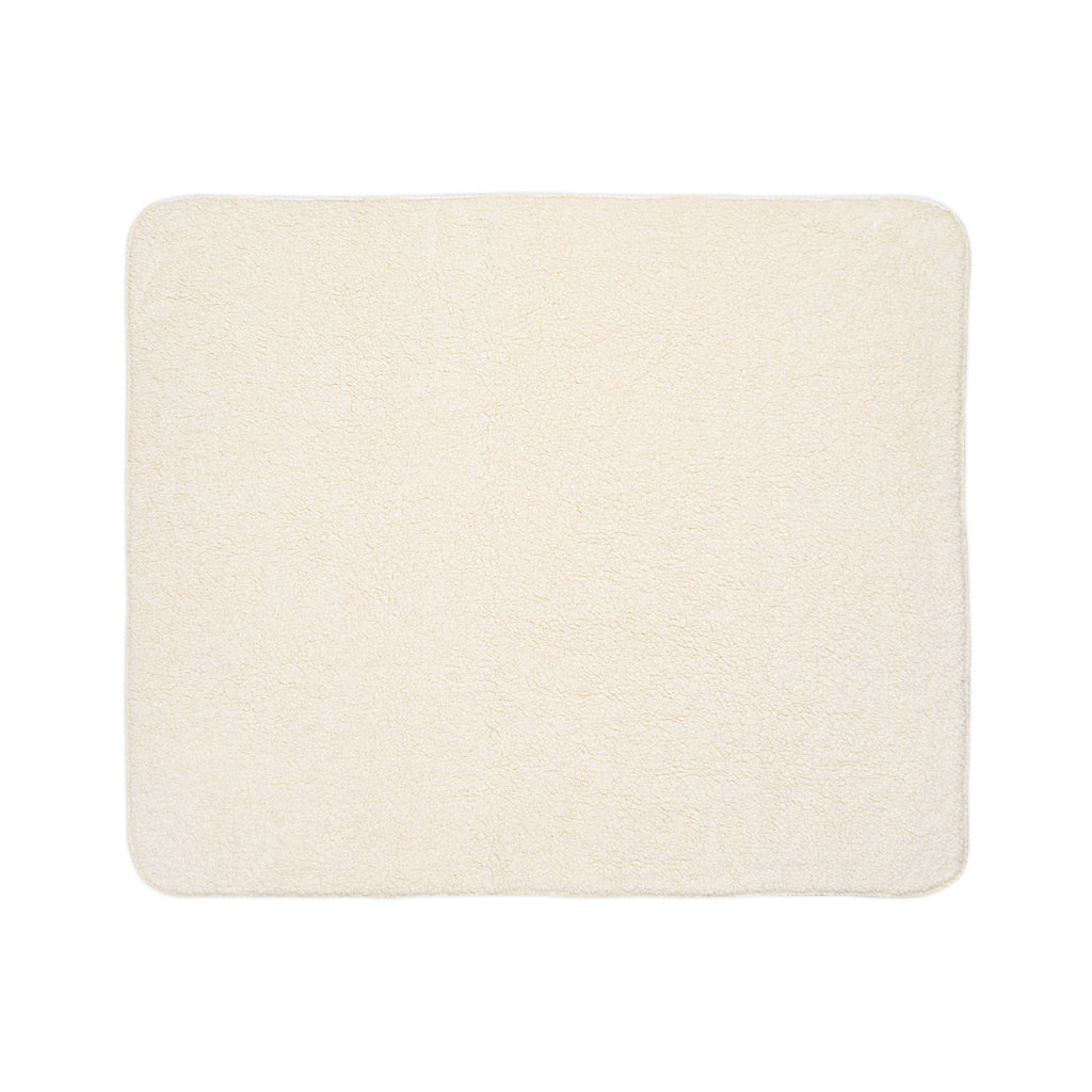 Floral Cross Sherpa Blanket — Soft Fleece Throw for Faith & Comfort