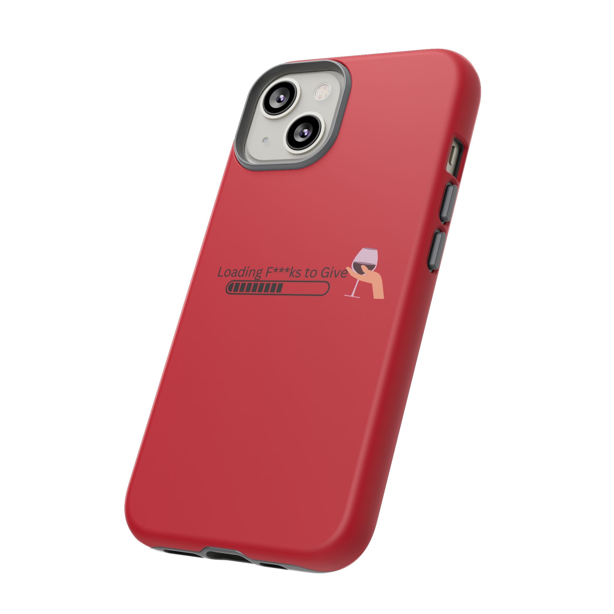 Loading F***s to Give, Tough Case | red phone case