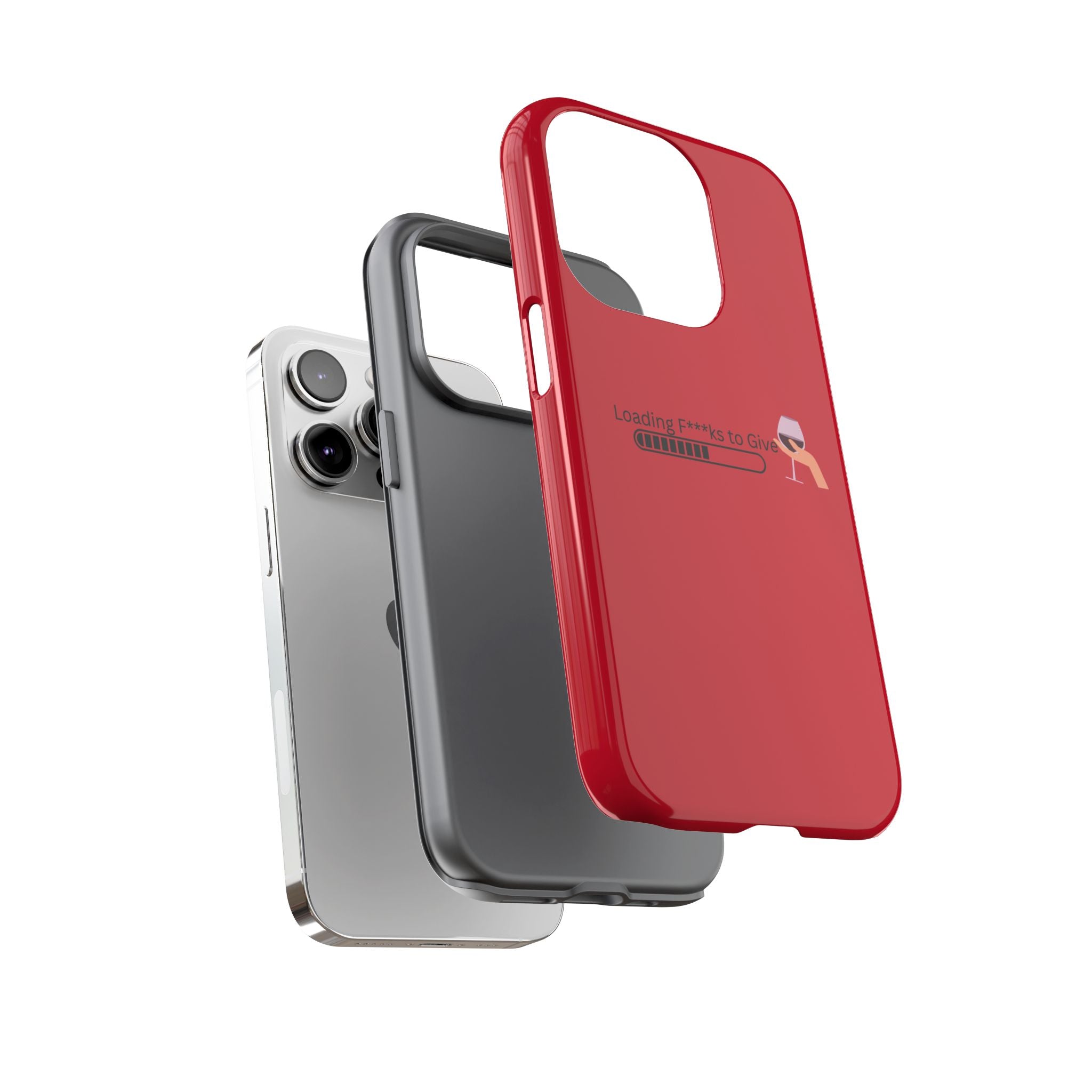 Loading F***s to Give, Tough Case | red phone case